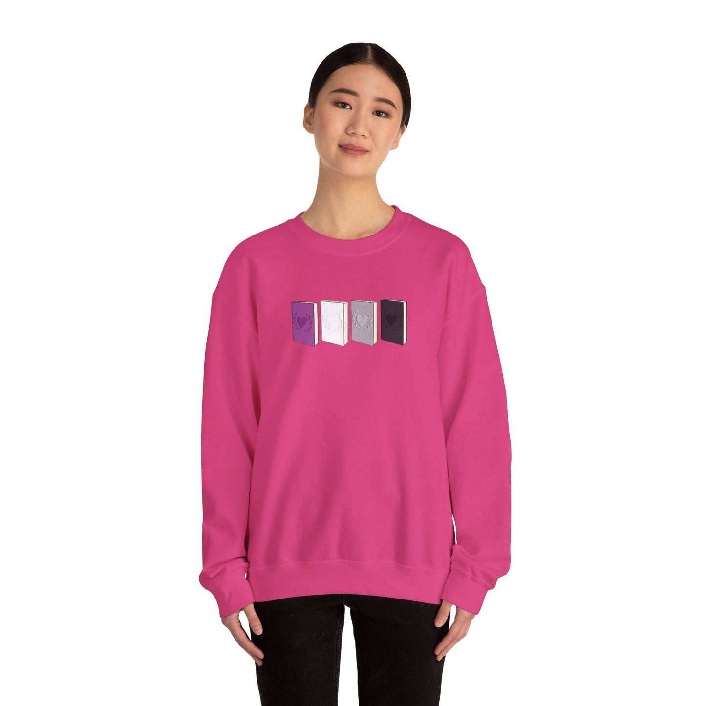 General Bookish Unisex Sweatshirt - Asexual Books
