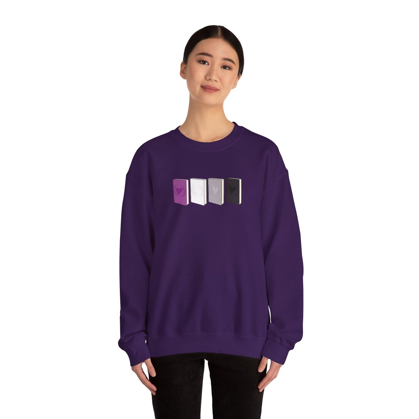 General Bookish Unisex Sweatshirt - Asexual Books