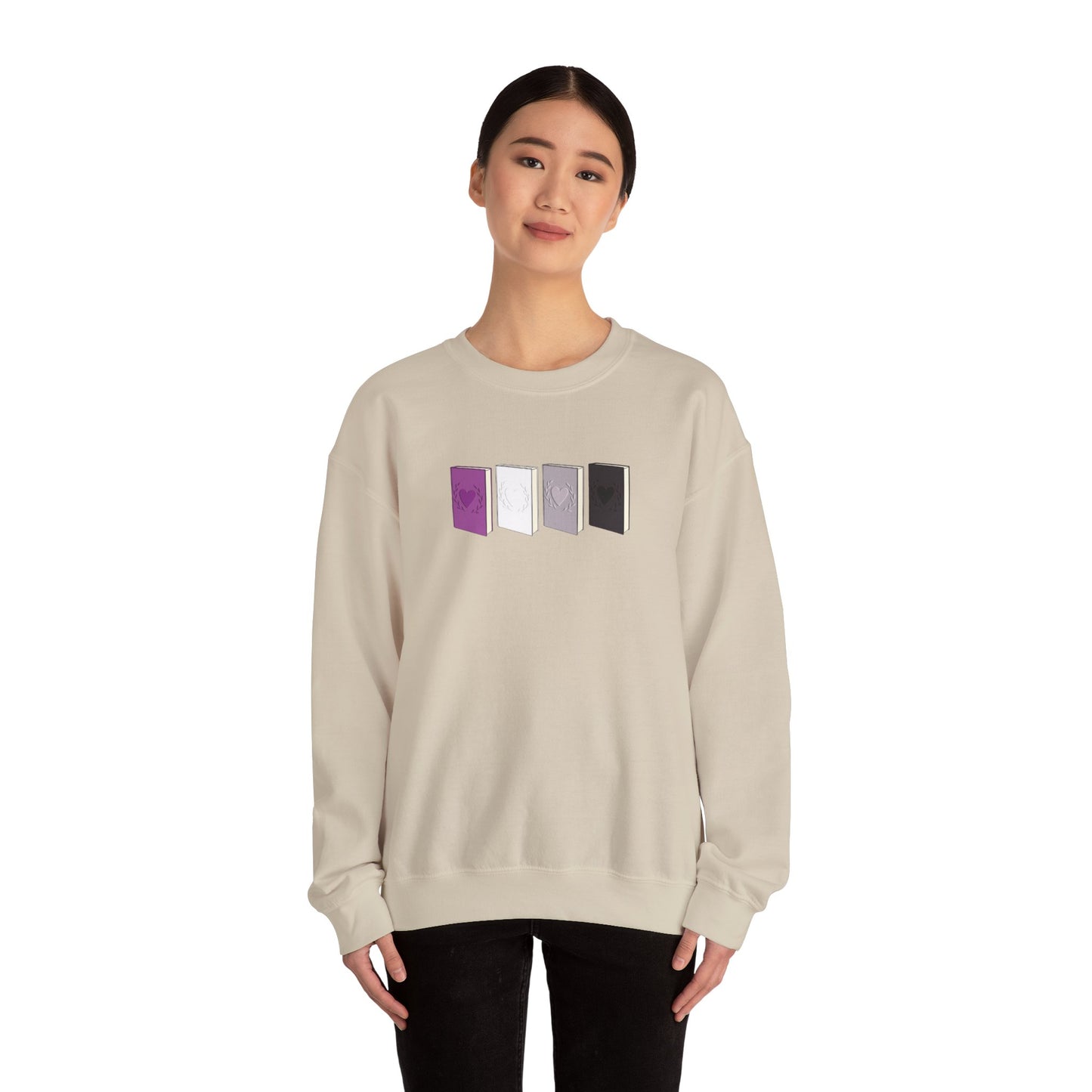 General Bookish Unisex Sweatshirt - Asexual Books