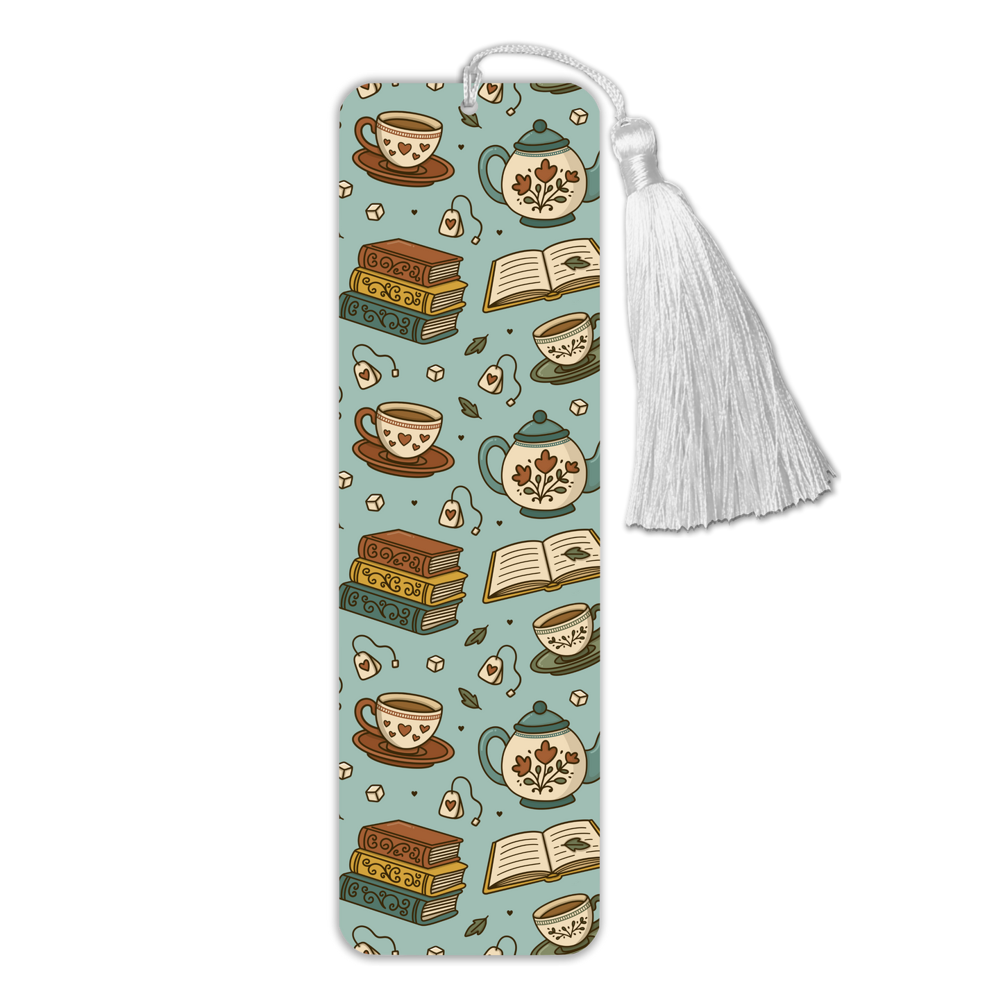 General Bookish Tassel Bookmark - Tea Time