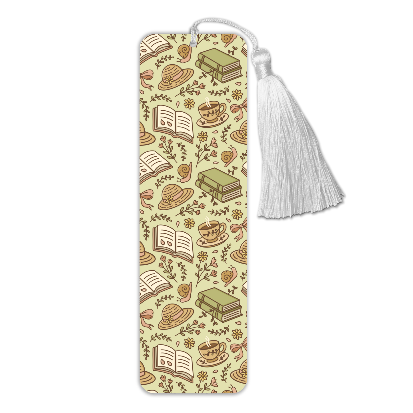 General Bookish Tassel Bookmark - Garden Books