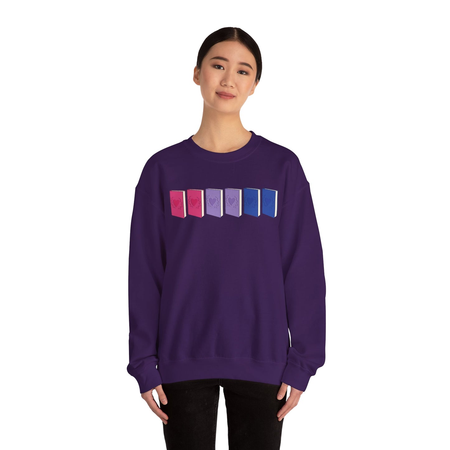 General Bookish Unisex Sweatshirt - Bisexual Books