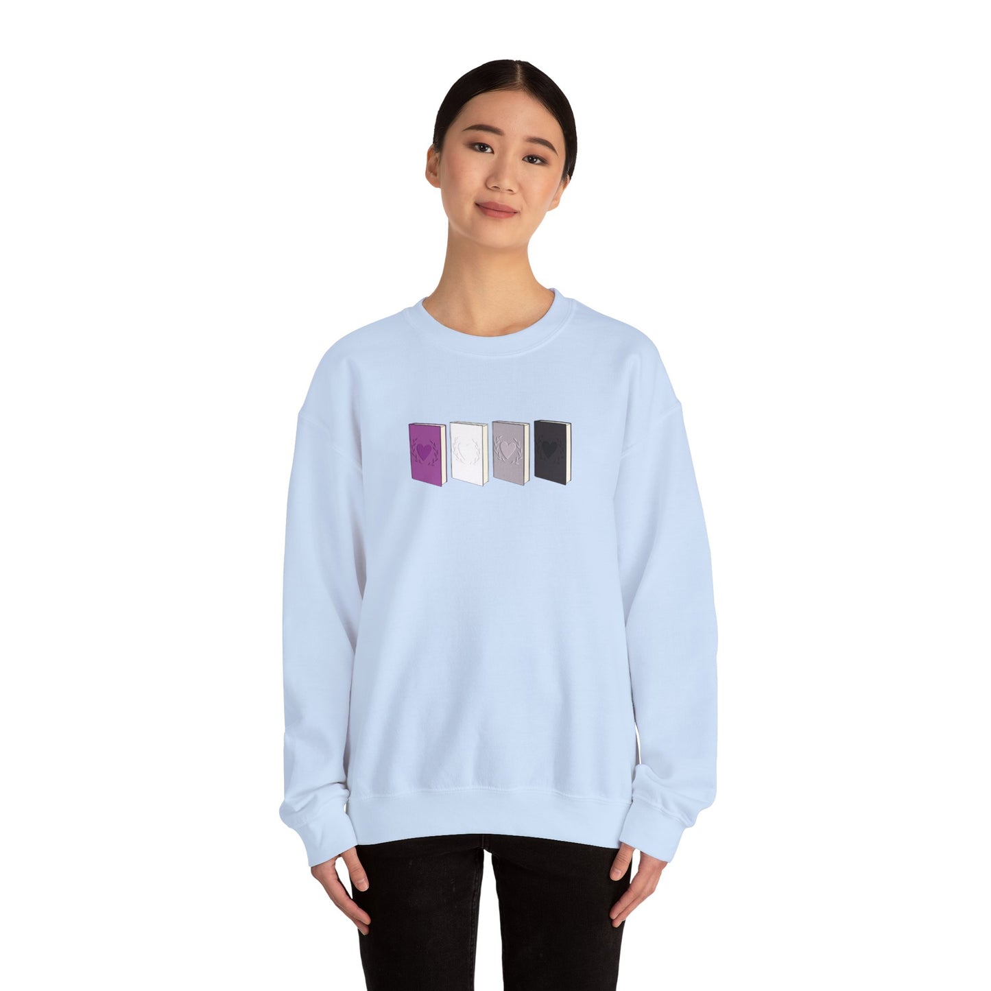 General Bookish Unisex Sweatshirt - Asexual Books