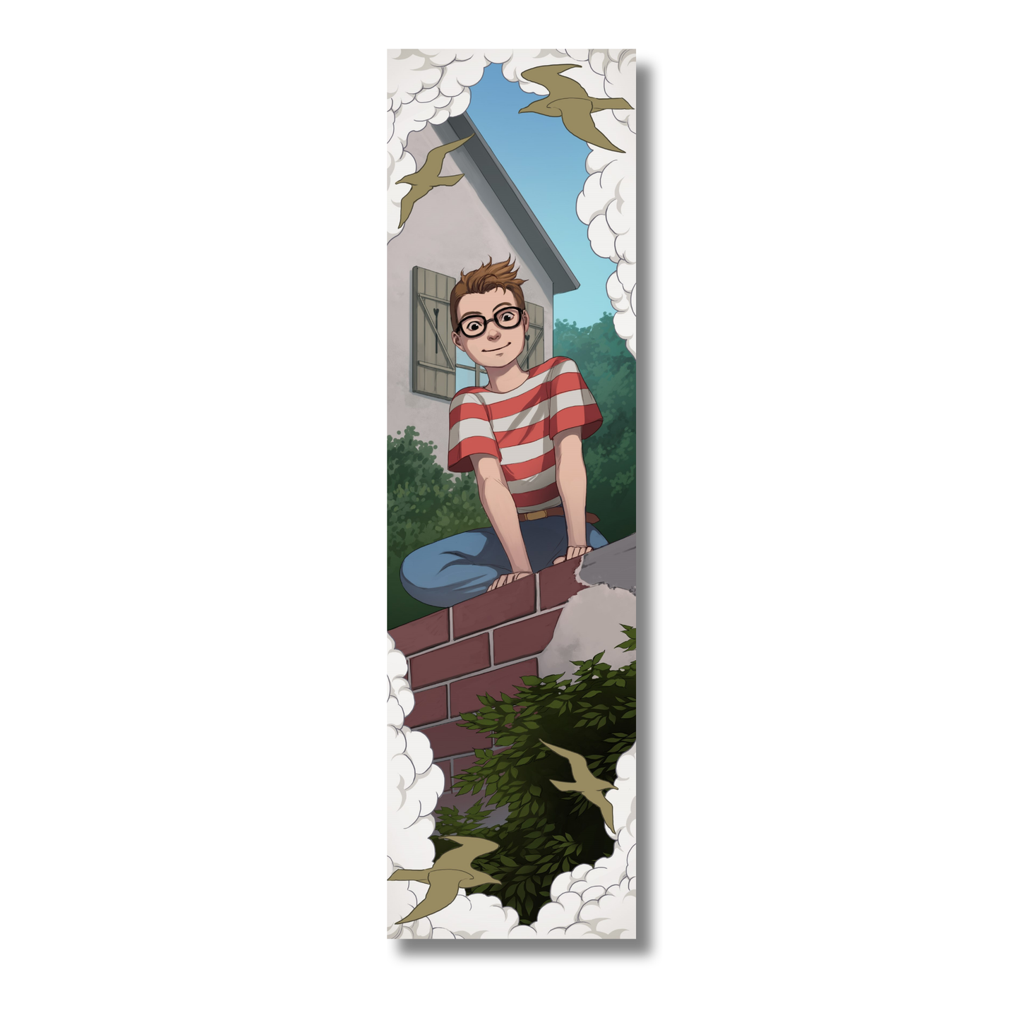 Studio Ghibli Bookmarks - In the Sky (inspired by Kiki's Delivery Service)