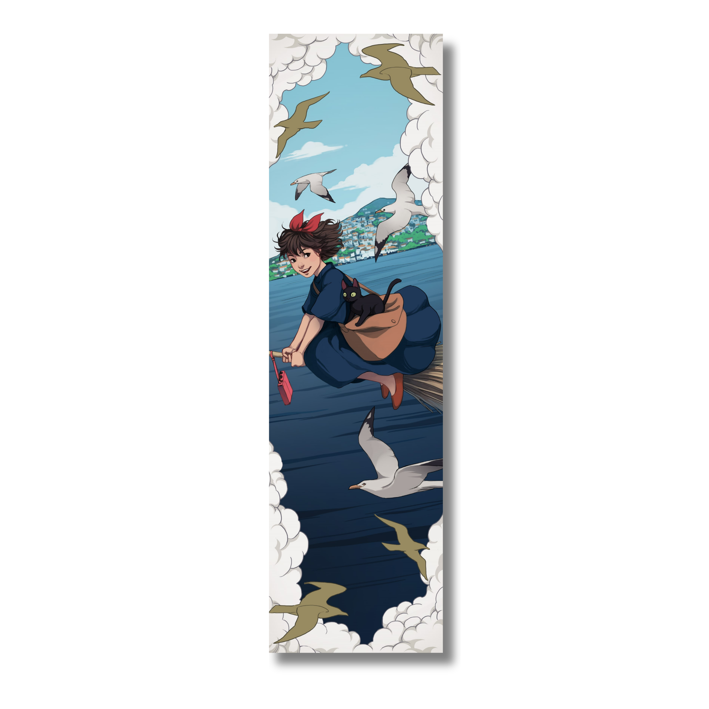 Studio Ghibli Bookmarks - In the Sky (inspired by Kiki's Delivery Service)