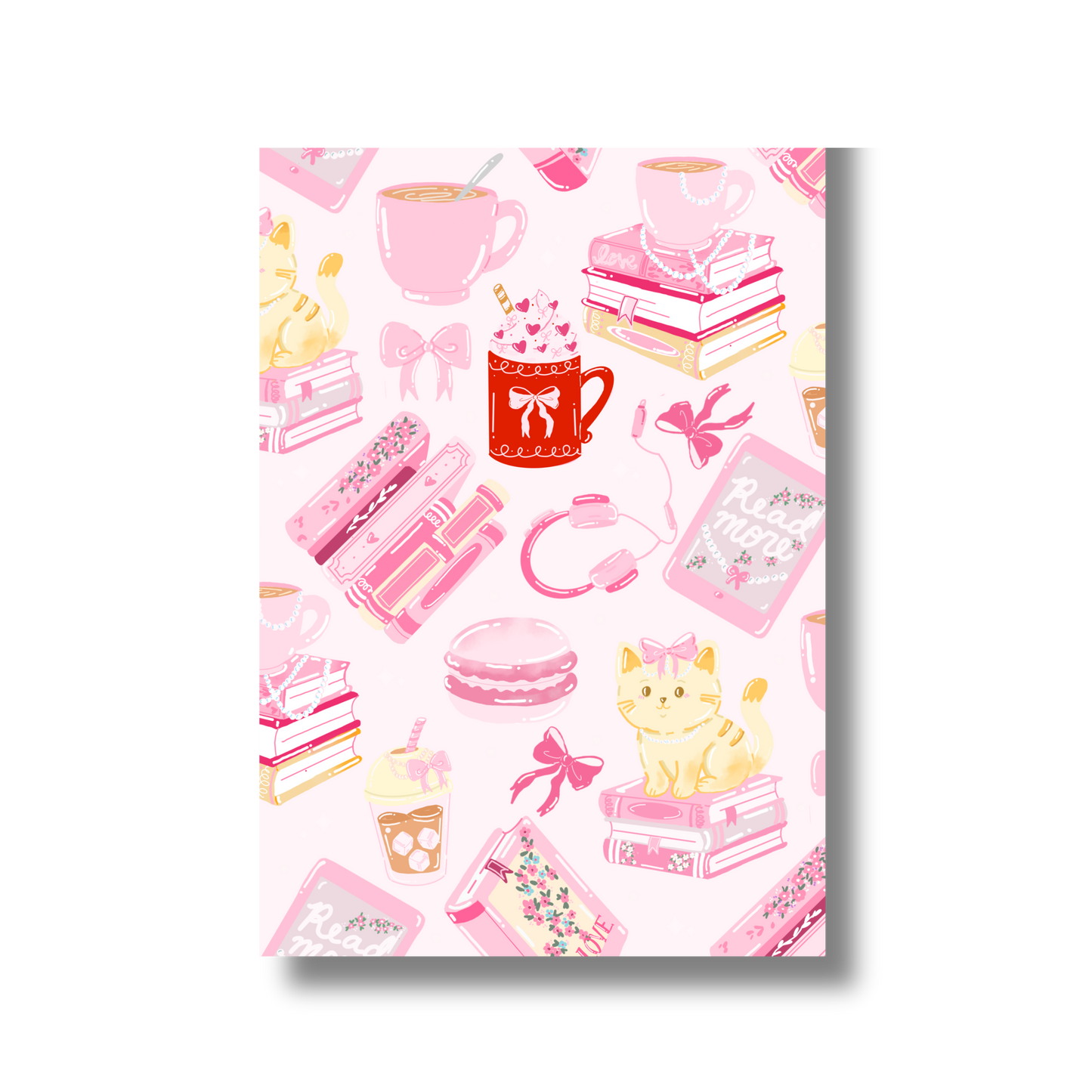 General Bookish Magnetic Bookmark - Galentine's Day