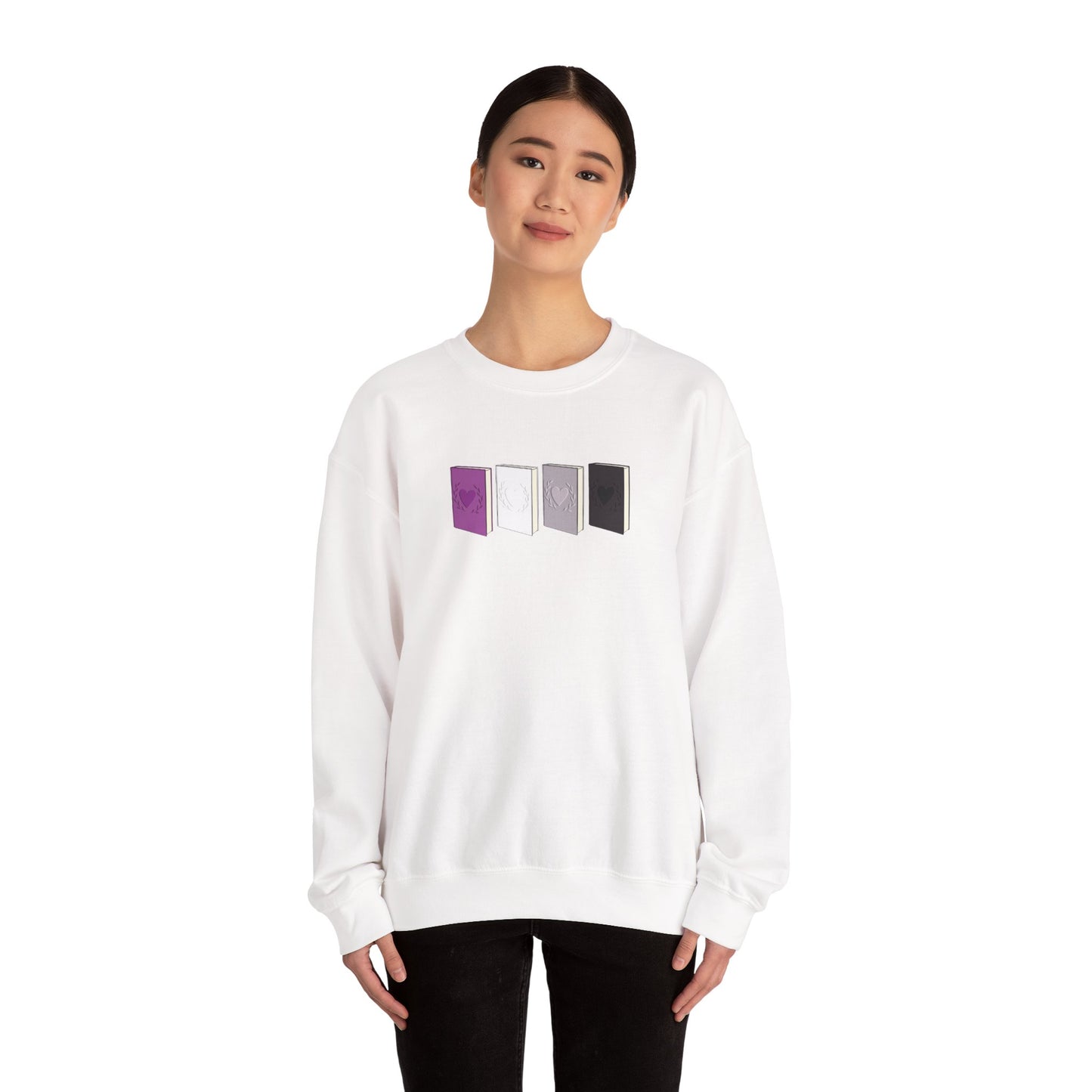 General Bookish Unisex Sweatshirt - Asexual Books