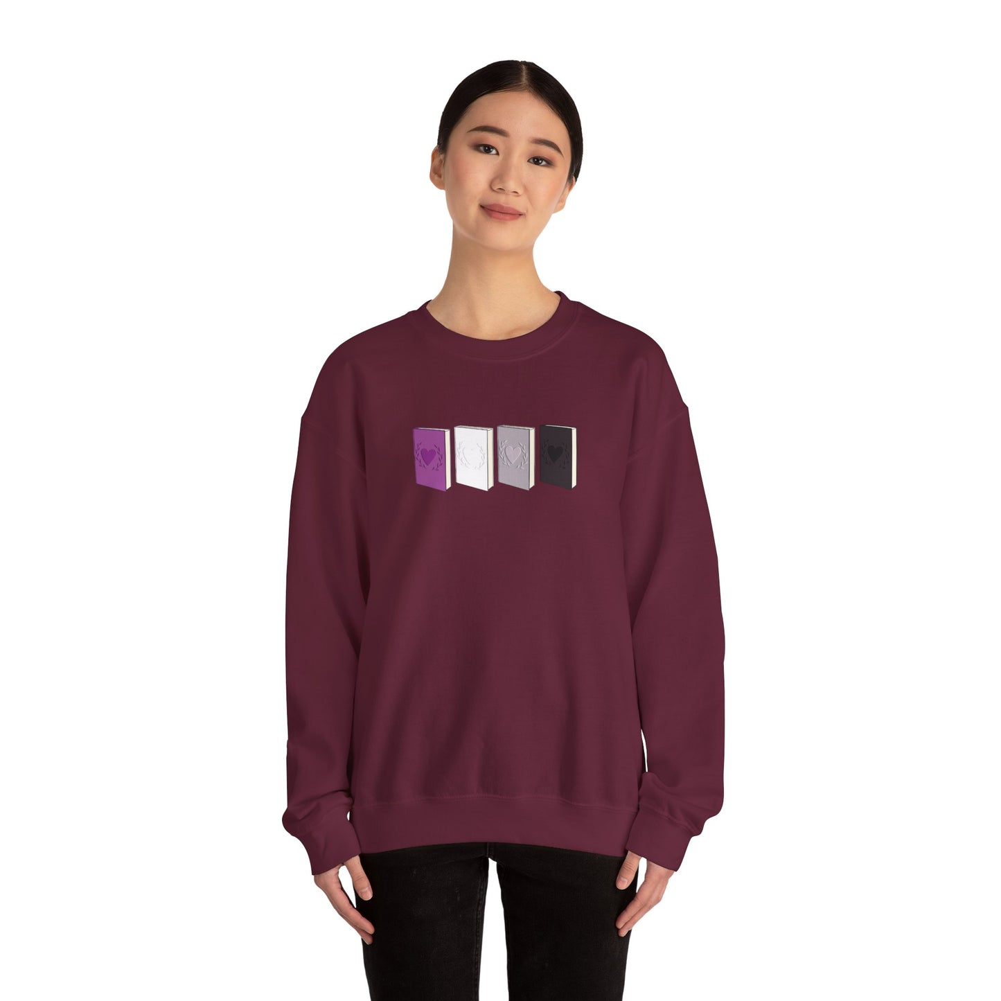 General Bookish Unisex Sweatshirt - Asexual Books