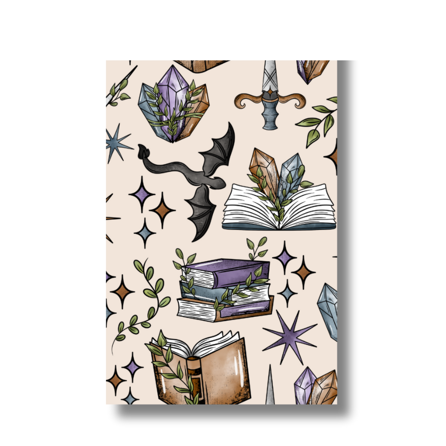 General Bookish Magnetic Bookmark - Dragon Gems