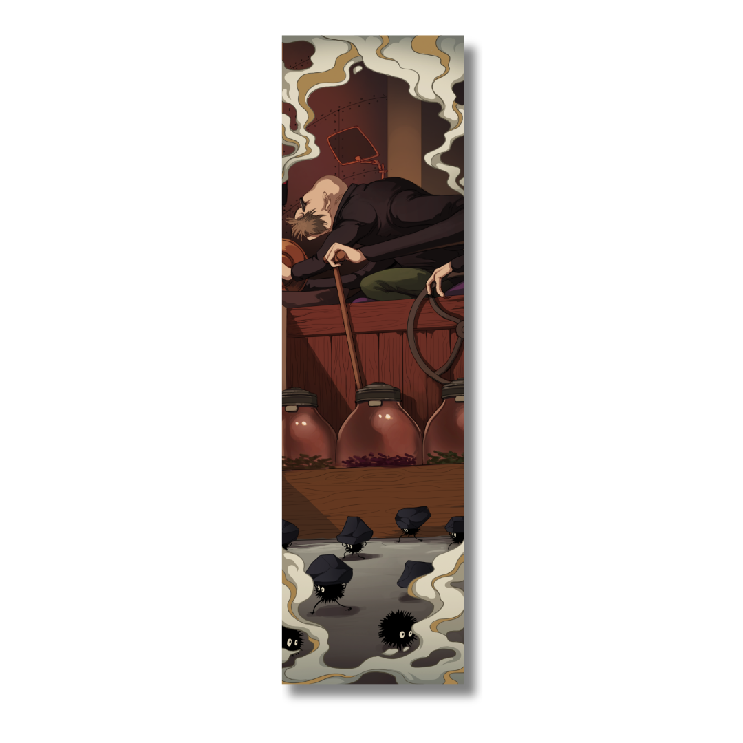 Studio Ghibli Bookmarks - In the Spirit World (inspired by Spirited Away)