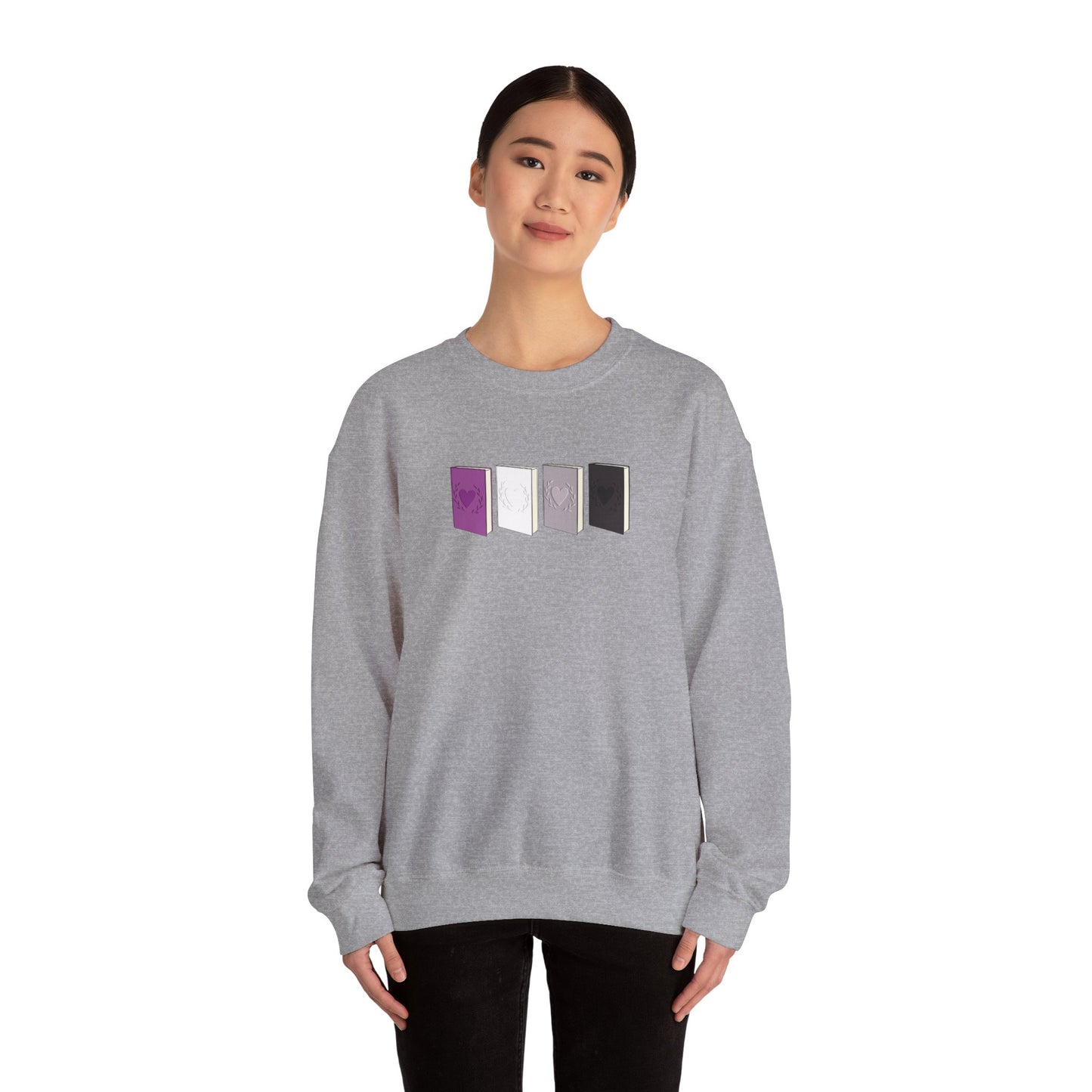 General Bookish Unisex Sweatshirt - Asexual Books