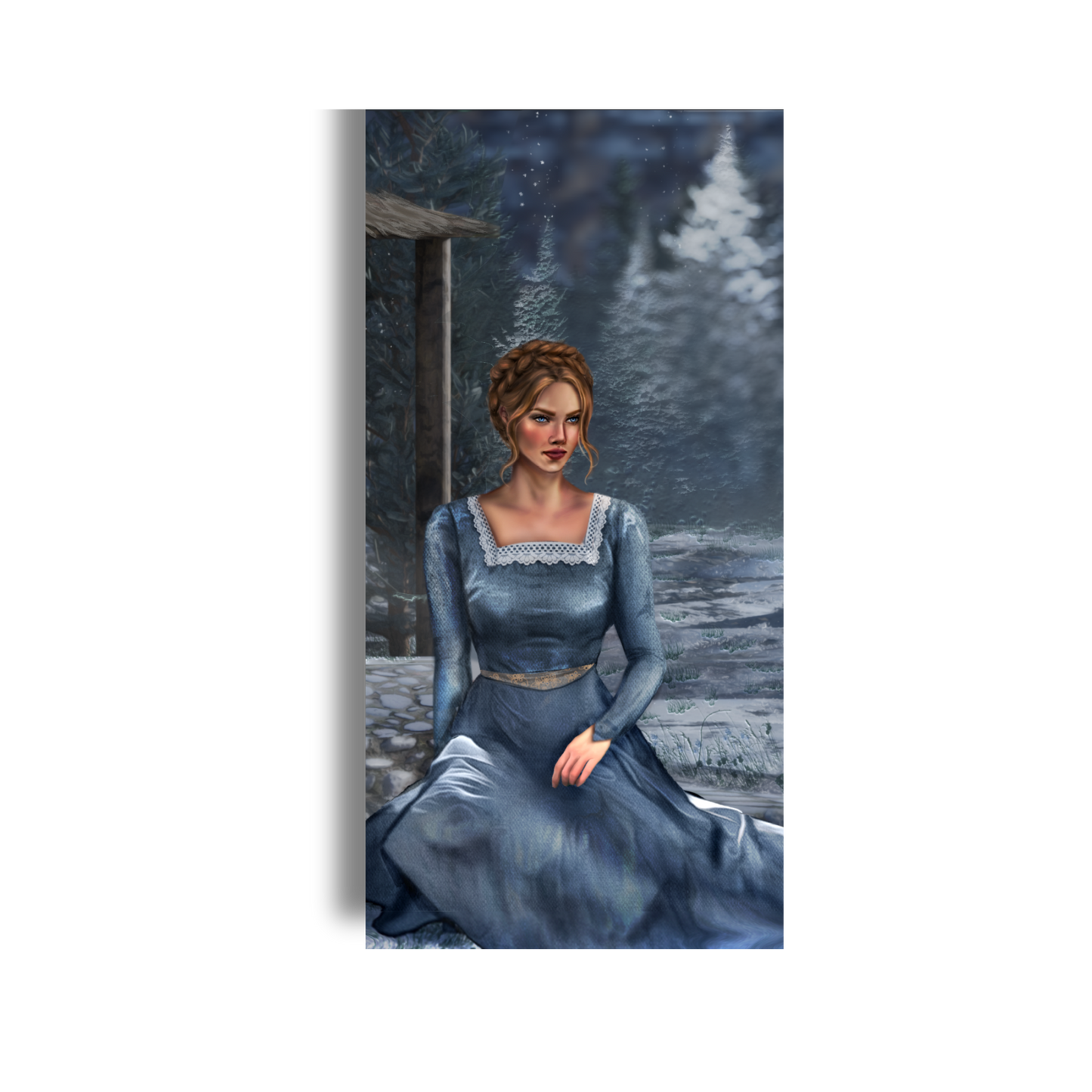 A Court of Thorns and Roses Magnetic Bookmark - Nesta Reflection