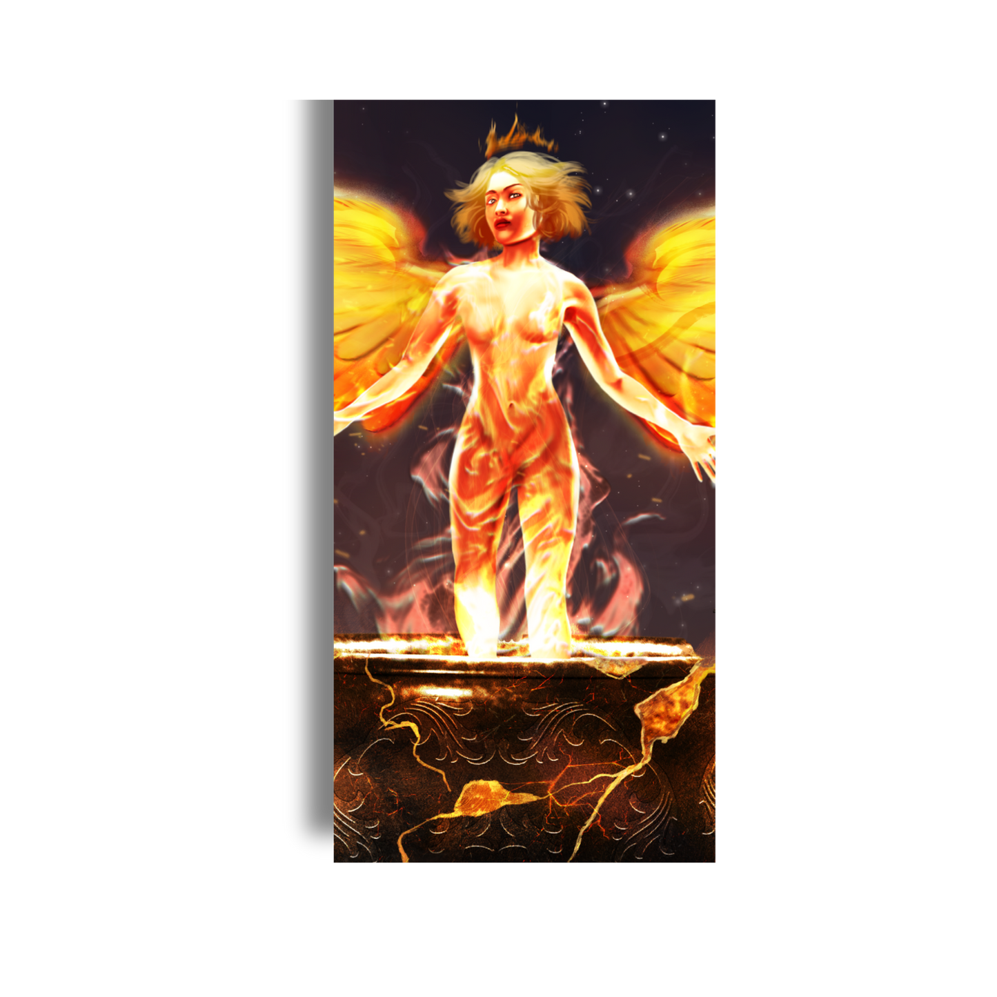 A Court of Thorns and Roses Magnetic Bookmark - Amren Reflection