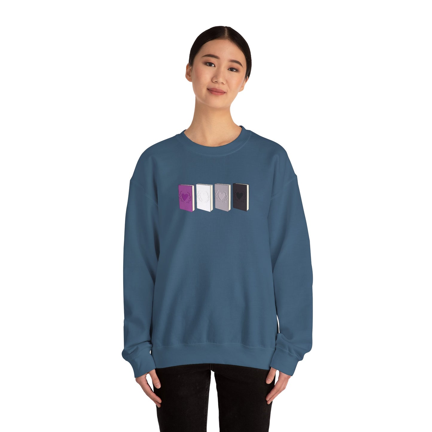 General Bookish Unisex Sweatshirt - Asexual Books