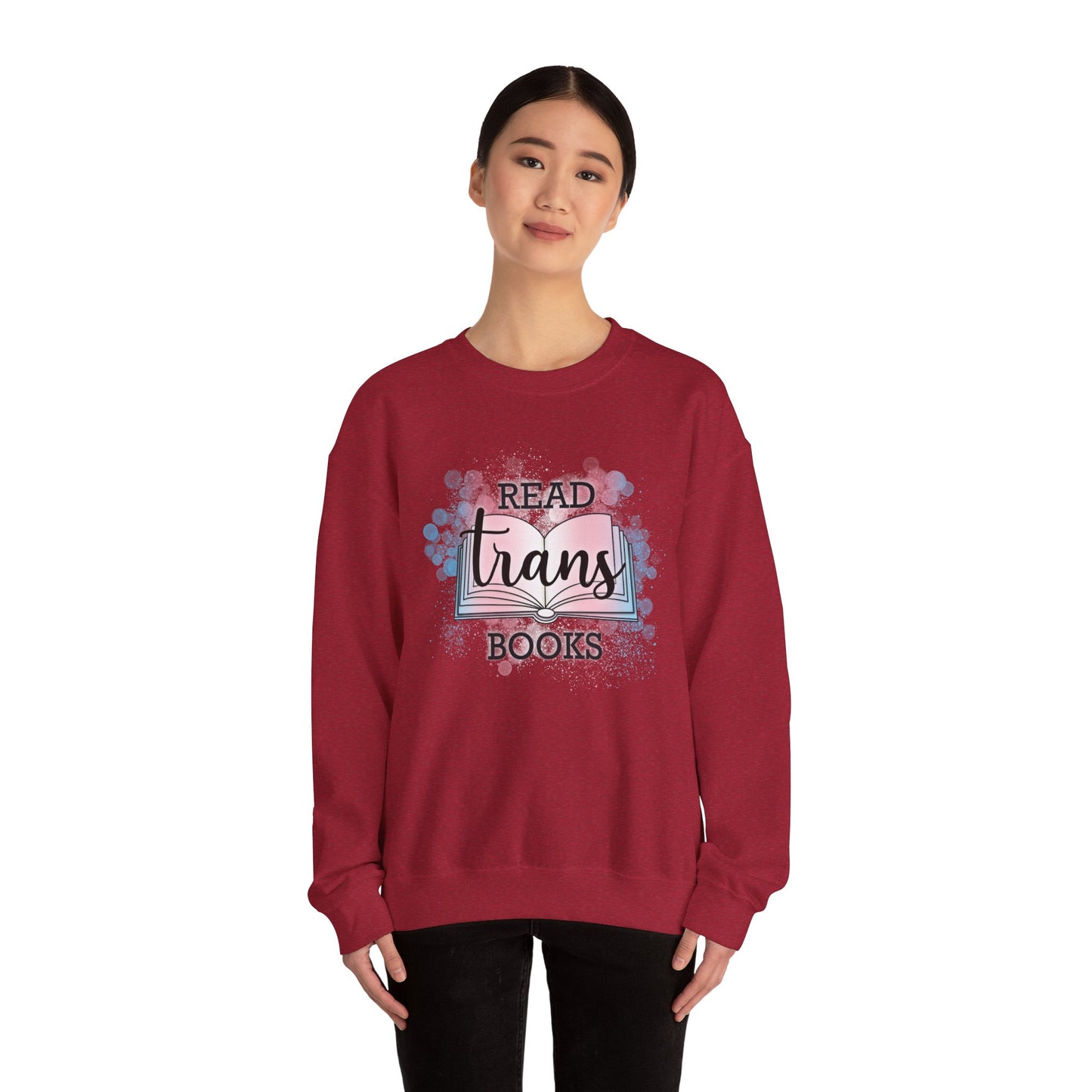 General Bookish Unisex Sweatshirt - Read Trans Books