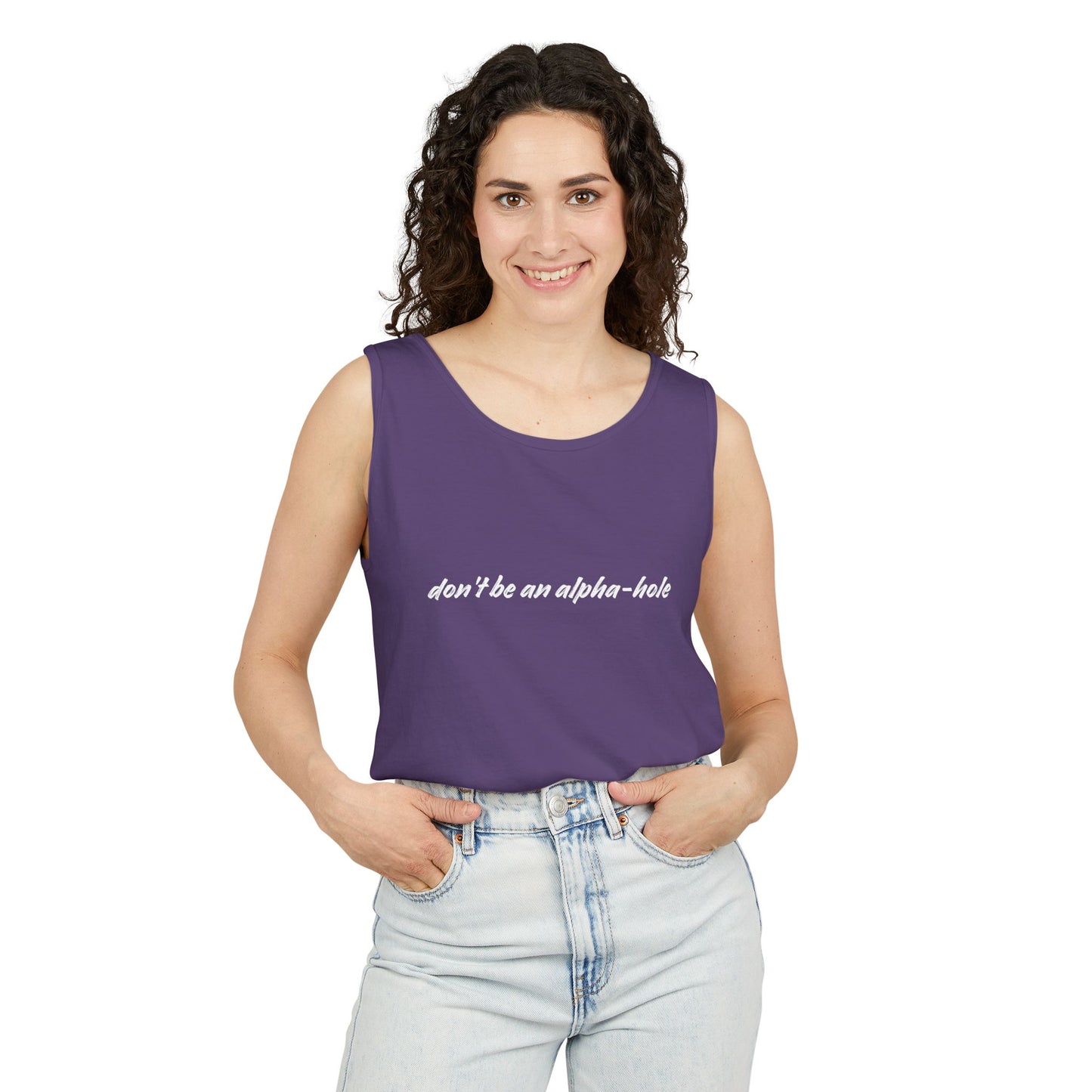 Crescent City Unisex Tank Top - Don't Be an Alpha-Hole