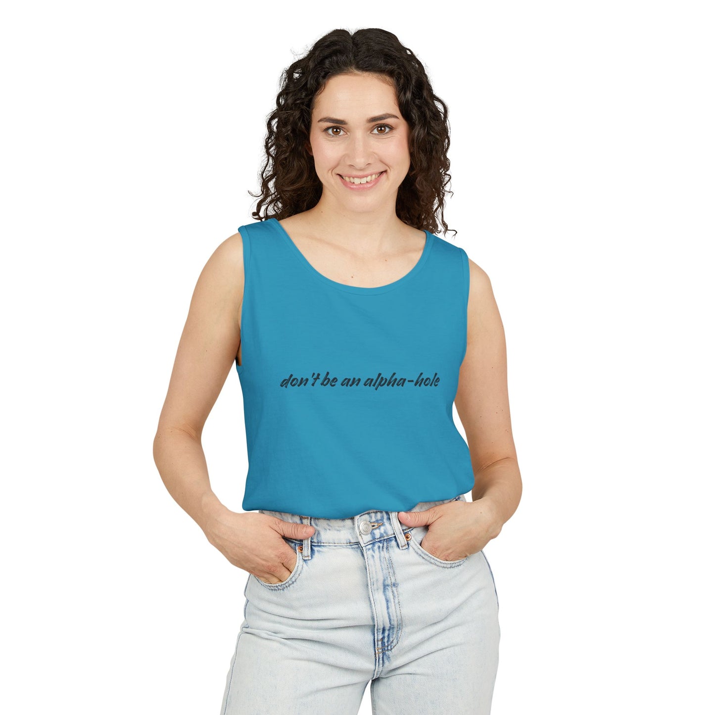 Crescent City Unisex Tank Top - Don't Be an Alpha-Hole