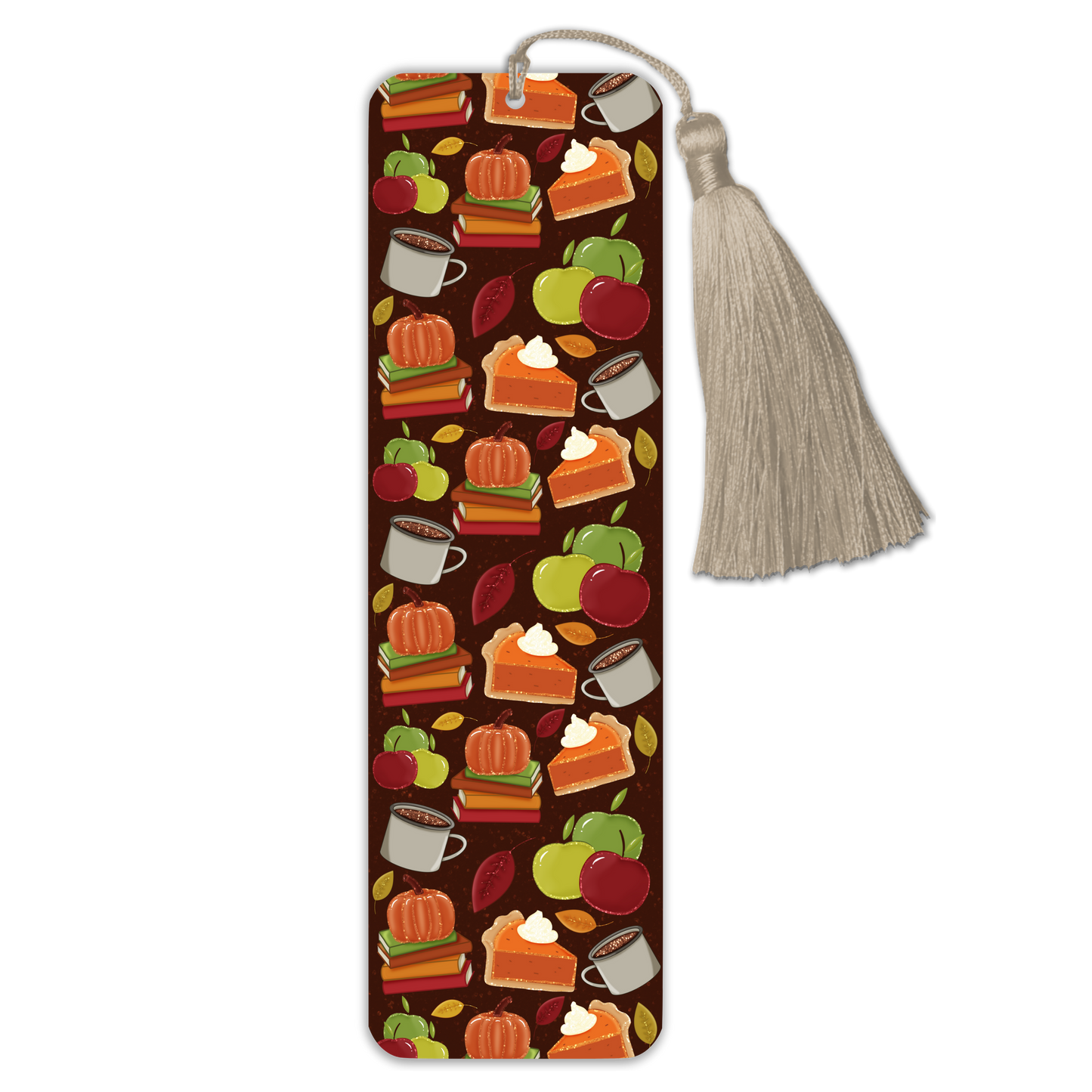 General Bookish Tassel Bookmark - Pumpkin Pie