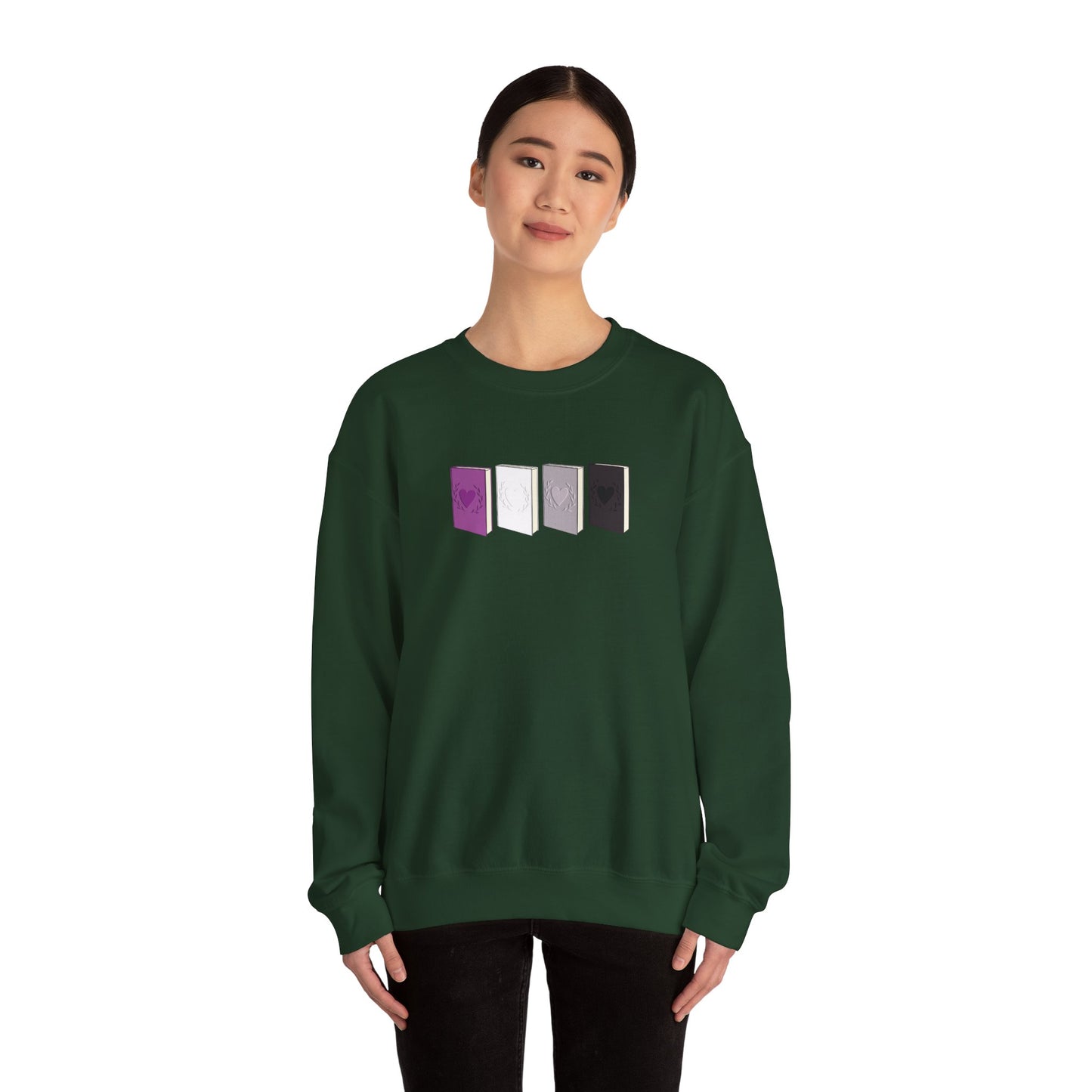 General Bookish Unisex Sweatshirt - Asexual Books