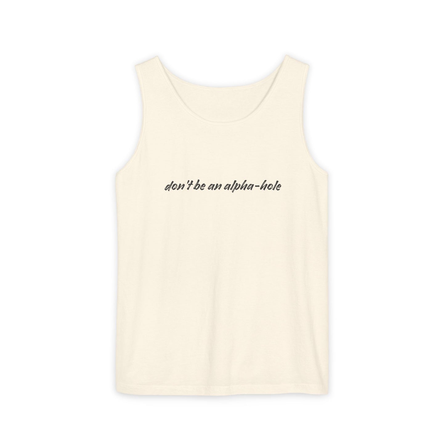 Crescent City Unisex Tank Top - Don't Be an Alpha-Hole