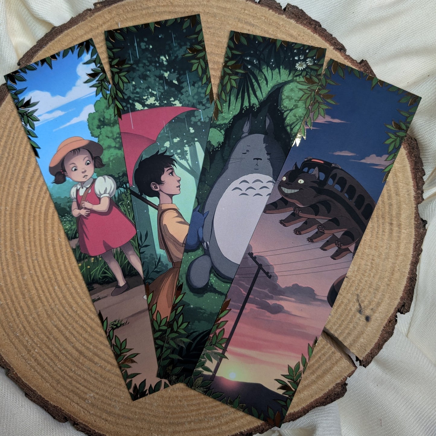 Studio Ghibli Bookmarks - In the Trees (inspired by My Neighbor Totoro)