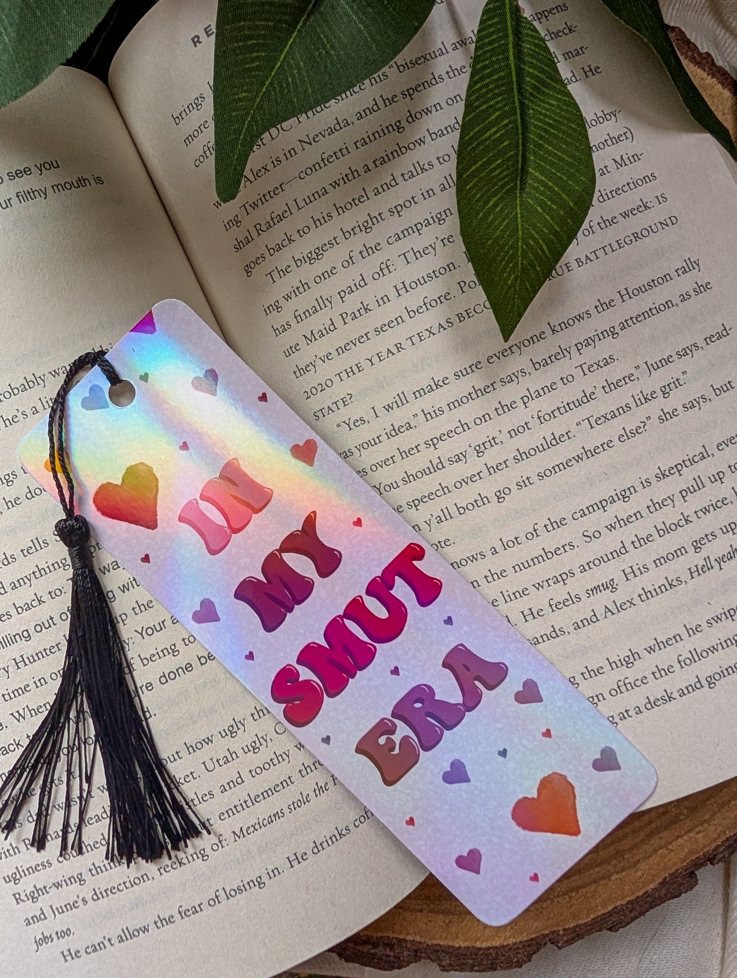 General Bookish Tassel Bookmark - In My Smut Era