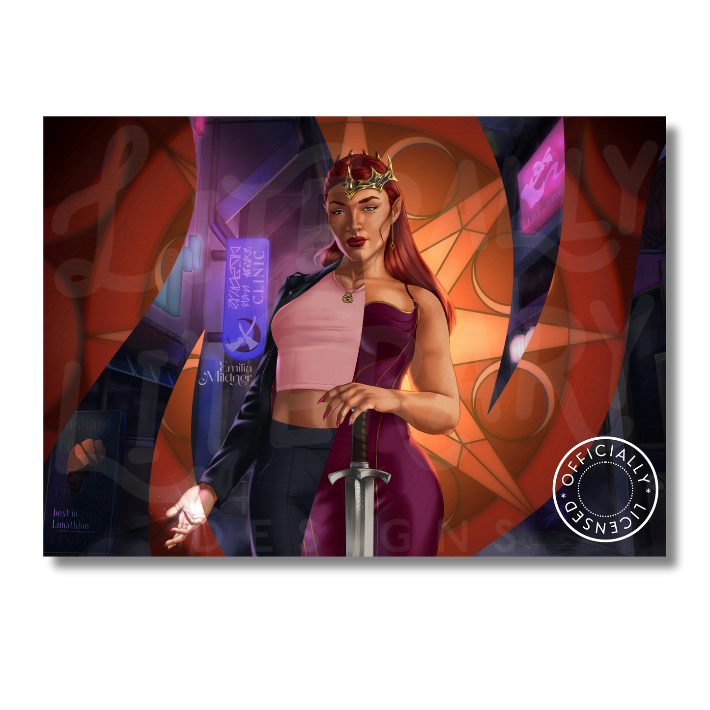 Crescent City Print - I Am Bryce Quinlan