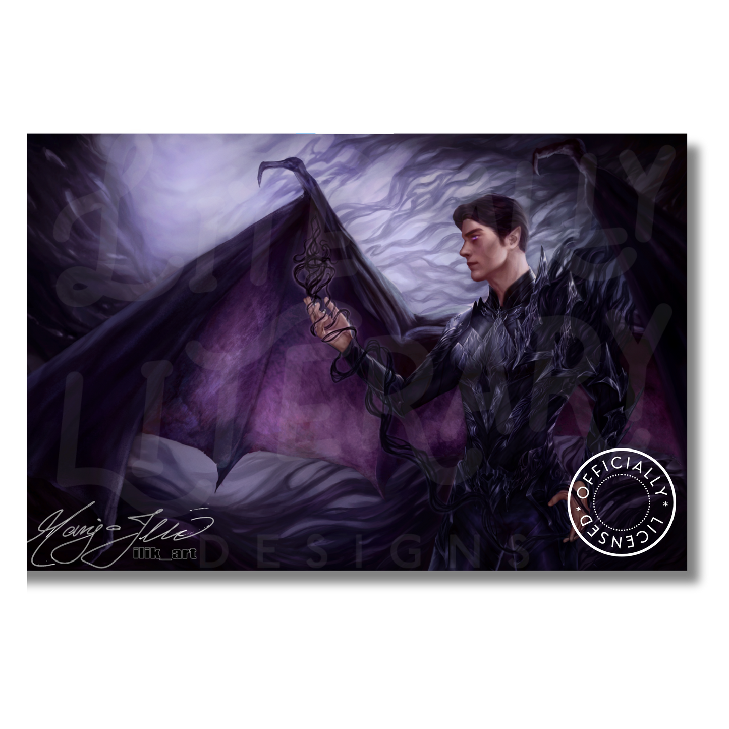 A Court of Thorns and Roses Print - Darkness Incarnate