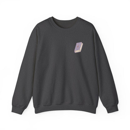 General Bookish Sweatshirt - Everyone Deserves a Love Story (Front & Back Design)