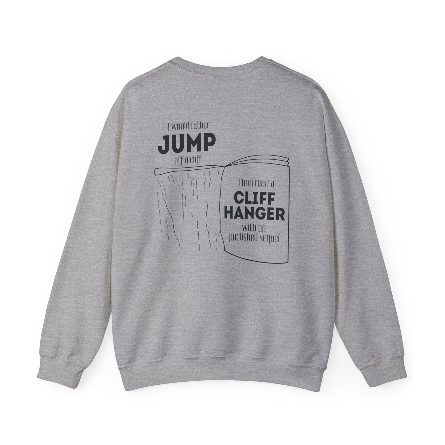 General Bookish Unisex Sweatshirt - Hater of Cliffhangers