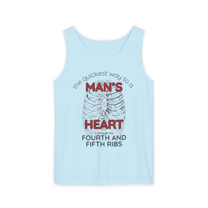 General Bookish Unisex Tank Top - Quickest Way to A Man's Heart