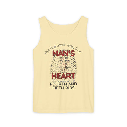 General Bookish Unisex Tank Top - Quickest Way to A Man's Heart