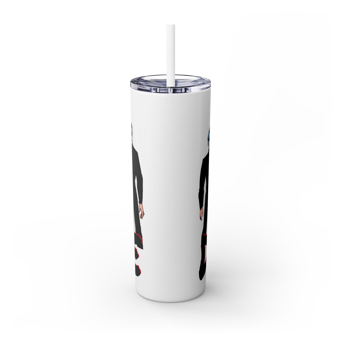 Losers Duet 20oz Skinny Tumbler with Straw - It's Only a Dare