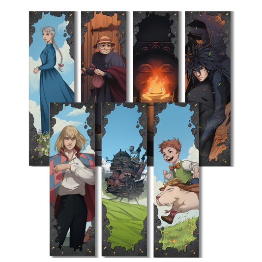 Studio Ghibli Bookmarks - In the Meadow (Inspired by Howl's Moving Castle)