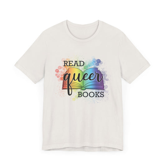 General Bookish Unisex T-Shirt -  Read Queer Books