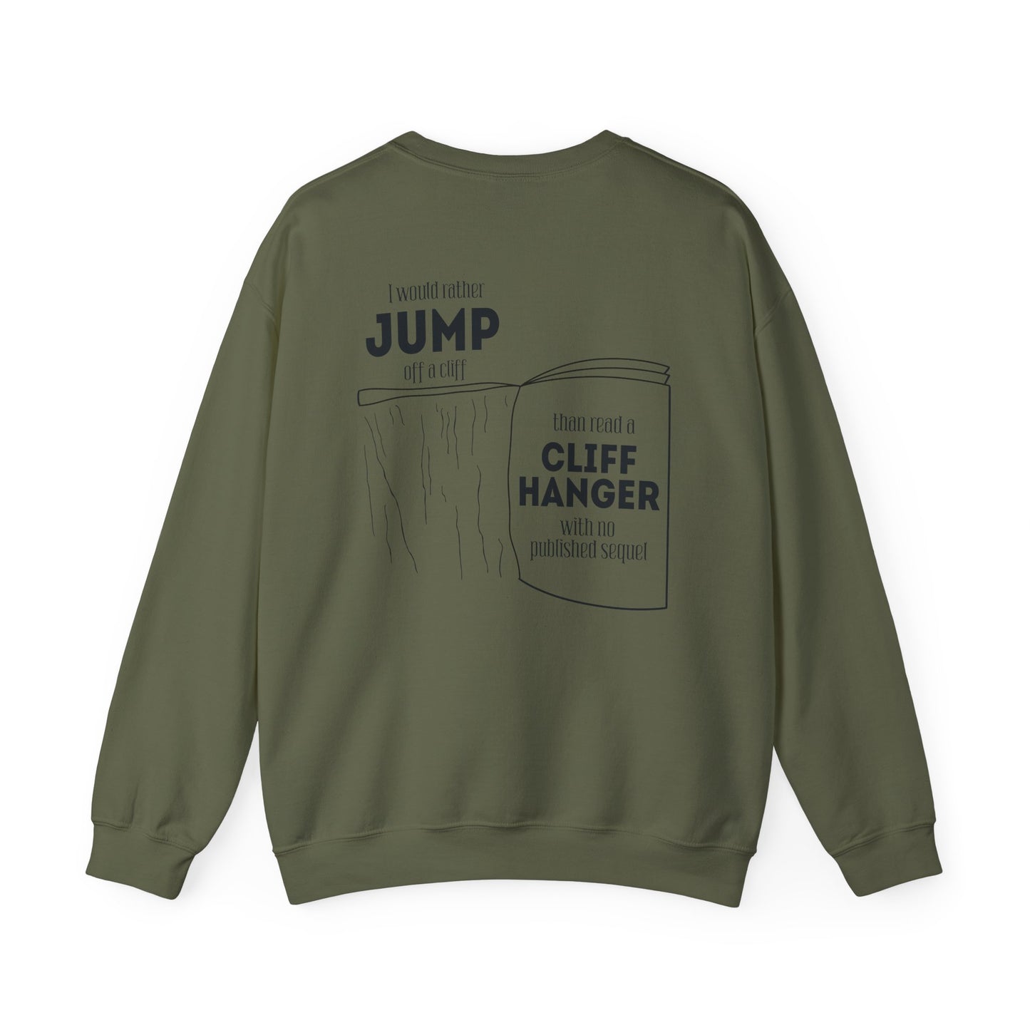 General Bookish Unisex Sweatshirt - Hater of Cliffhangers