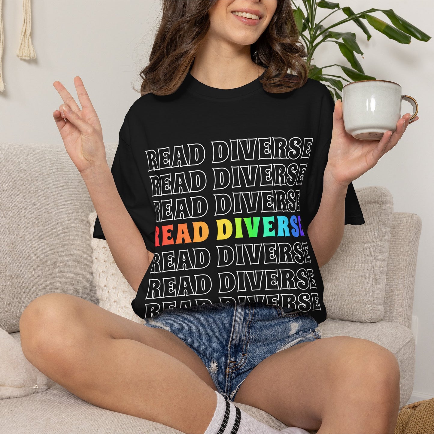 General Bookish Unisex Shirt - Read Diverse