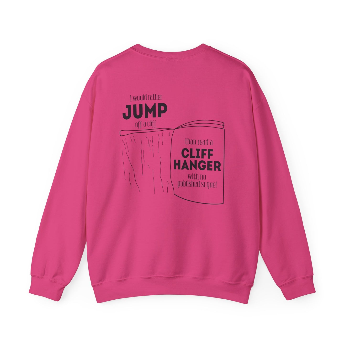 General Bookish Unisex Sweatshirt - Hater of Cliffhangers