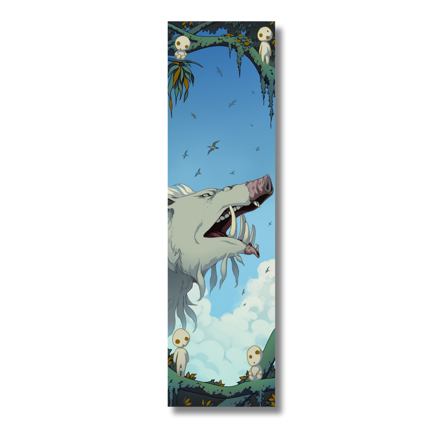 Studio Ghibli Luxury Bookmarks - Princess Mononoke