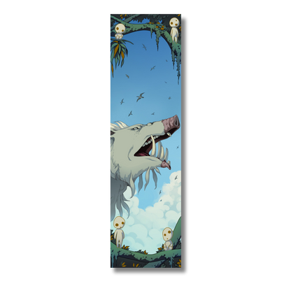 Studio Ghibli Luxury Bookmarks - Princess Mononoke