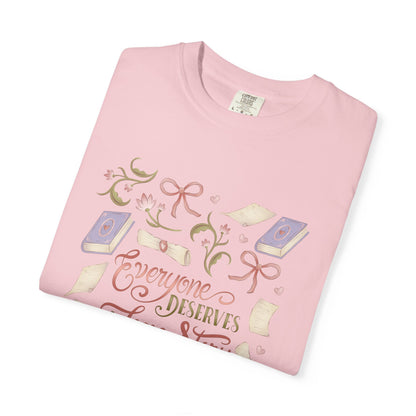 General Bookish Unisex Shirt - Everyone Deserves a Love Story