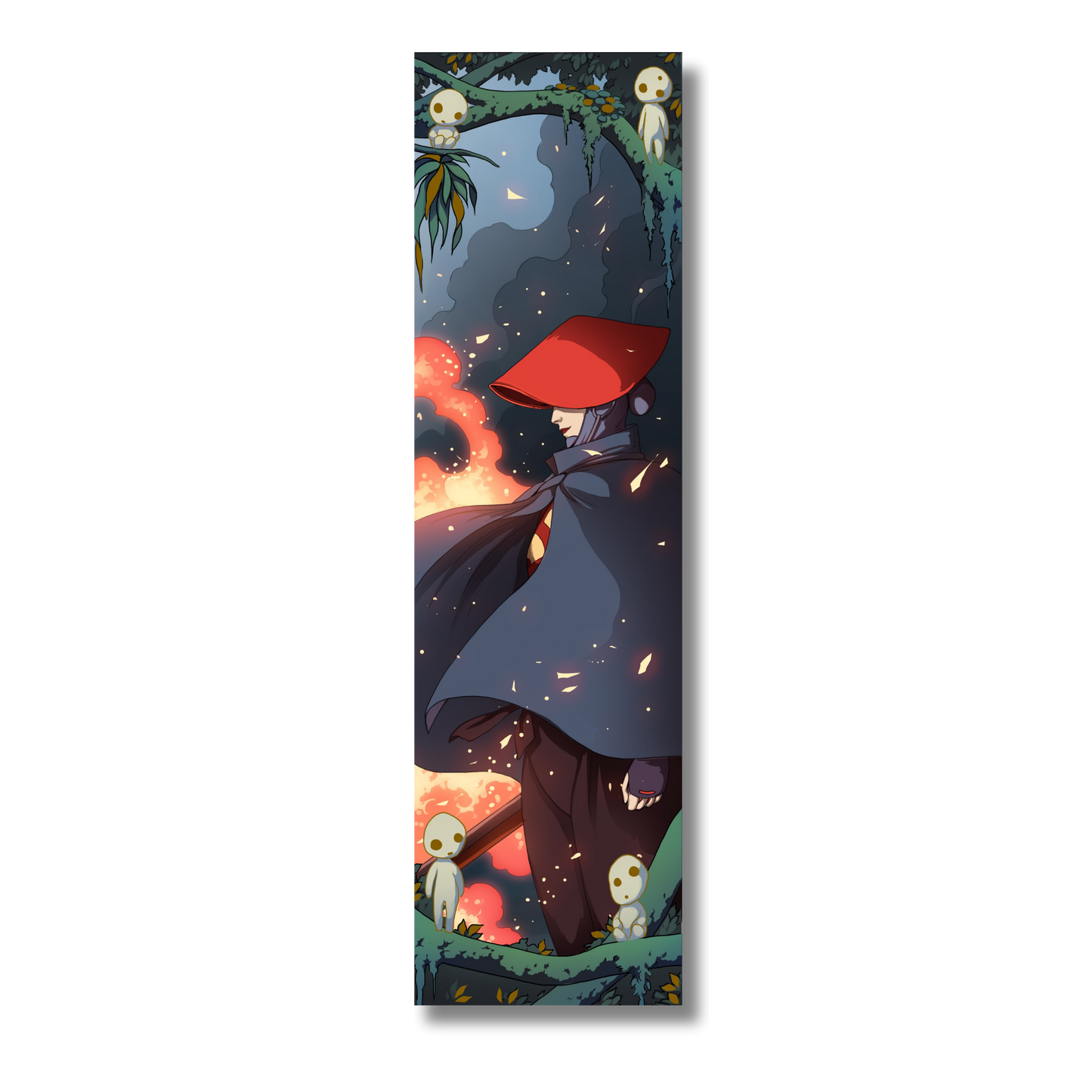 Studio Ghibli Luxury Bookmarks - Princess Mononoke