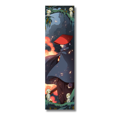 Studio Ghibli Luxury Bookmarks - Princess Mononoke