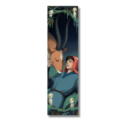 Studio Ghibli Luxury Bookmarks - Princess Mononoke
