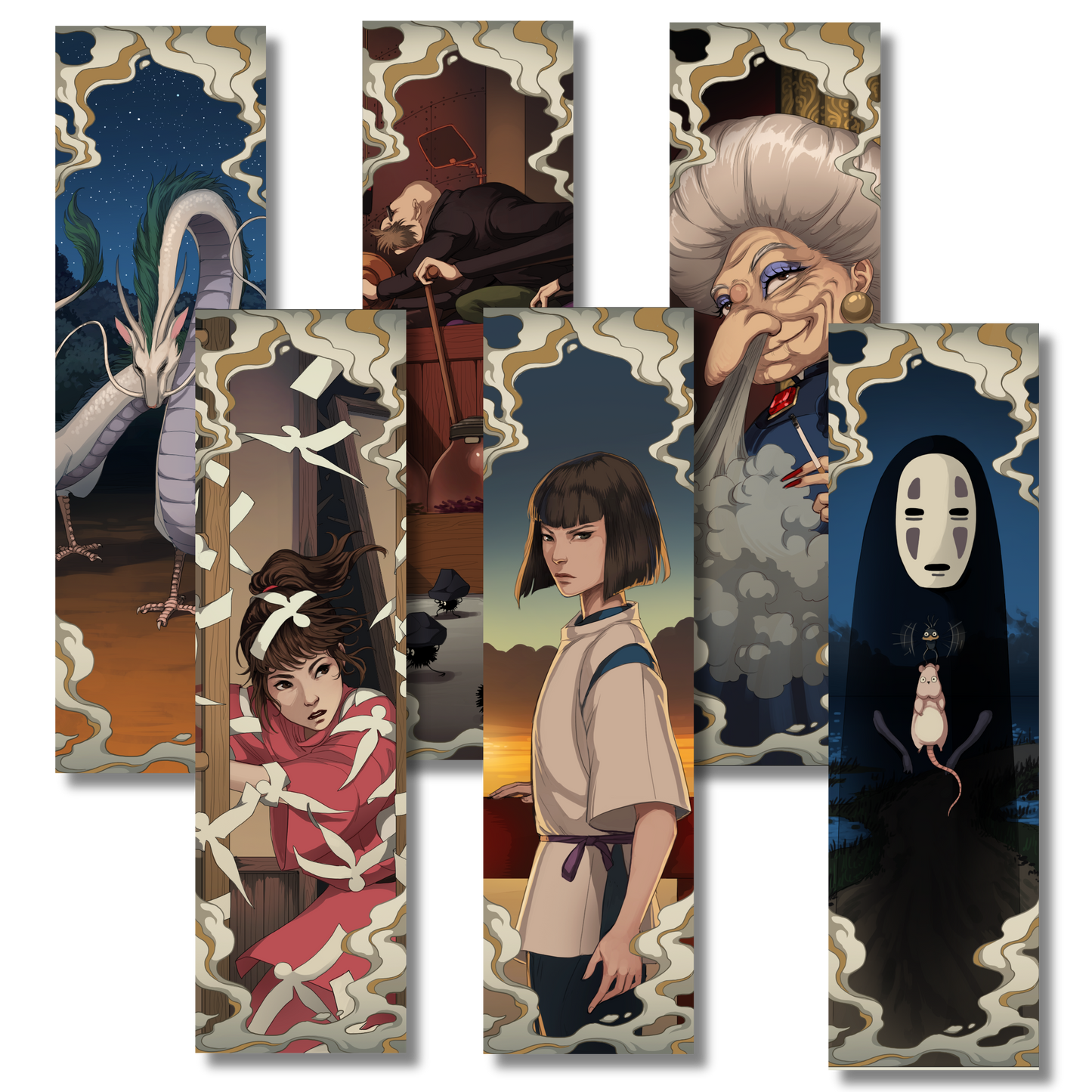Studio Ghibli Luxury Bookmarks - Spirited Away