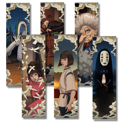 Studio Ghibli Luxury Bookmarks - Spirited Away