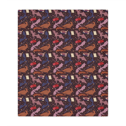 General Bookish Minky Blanket - Dragons