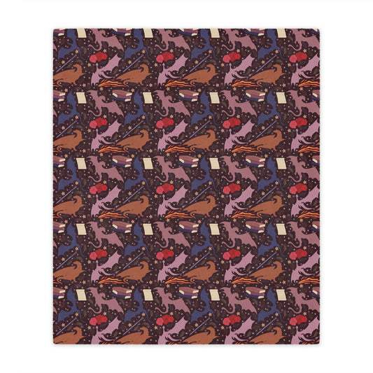 General Bookish Minky Blanket - Dragons