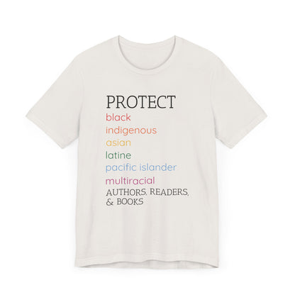 General Bookish Unisex T-Shirt -  Protect BIPOC Books, Authors, & Readers