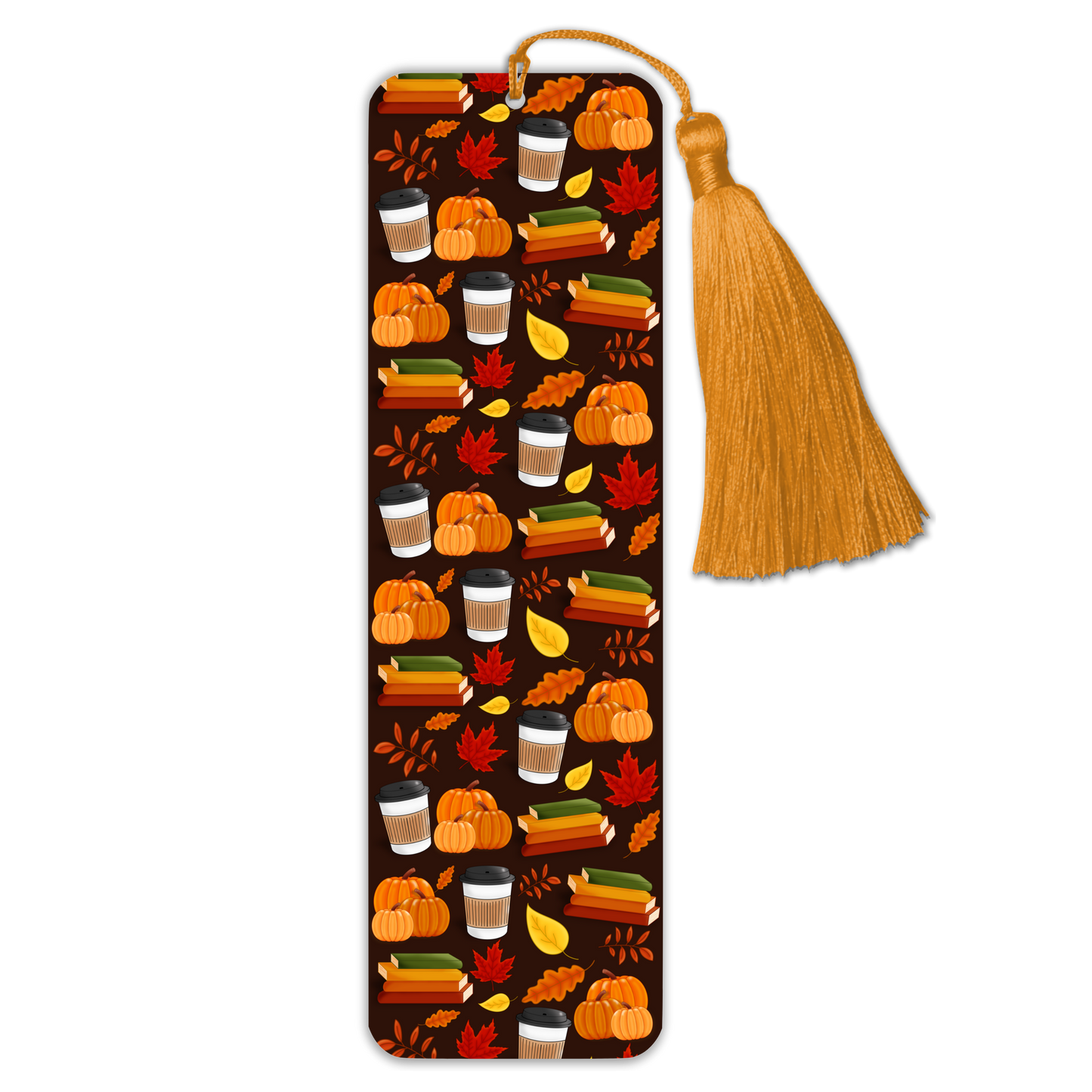 General Bookish Tassel Bookmark - Pumpkins